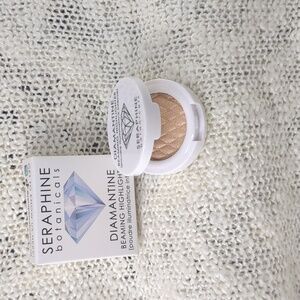 Seraphine Botanicals Diamantine Beaming Mini Highlighter in Oyster, 2g/0.07oz